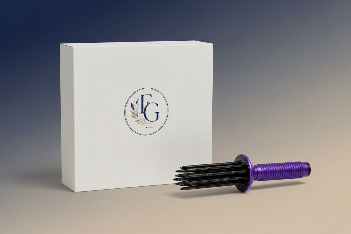 VelvetCurl – Volume & Wave Styling Brush