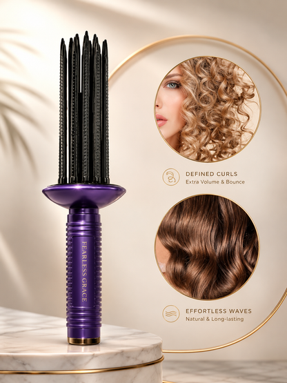 VelvetCurl – Volume & Wave Styling Brush