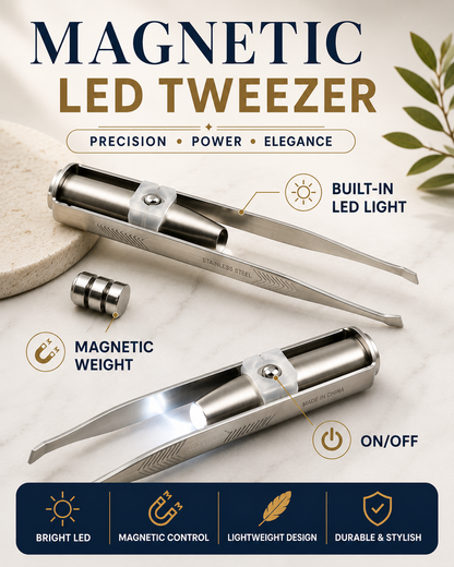 GlowGrip – Magnetic LED Tweezer