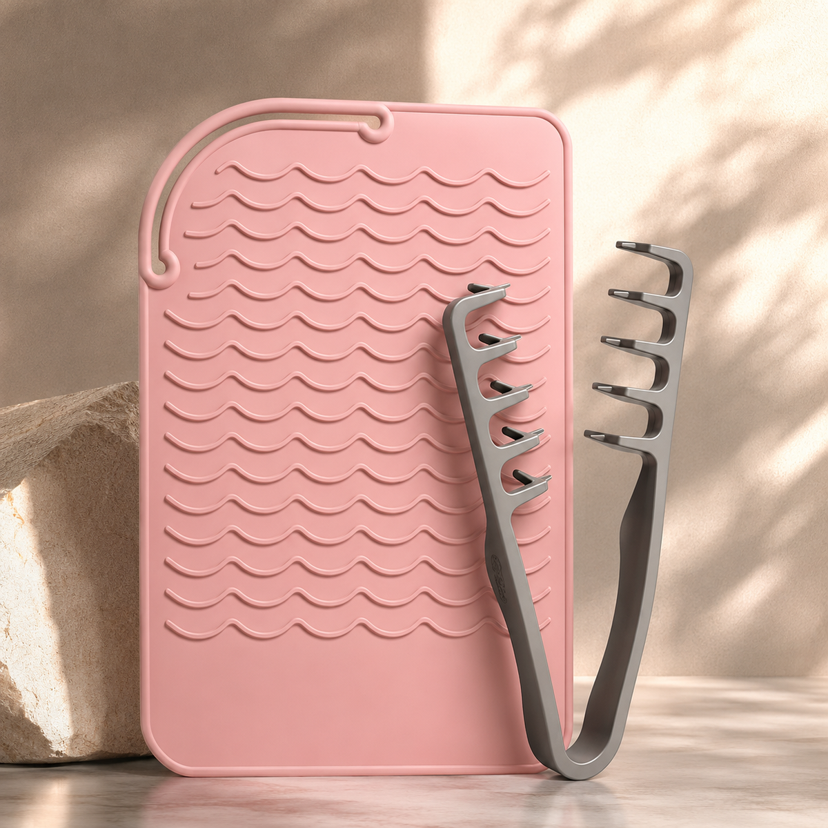 VelvetGuard – Silicone Heat Protection Styling Set