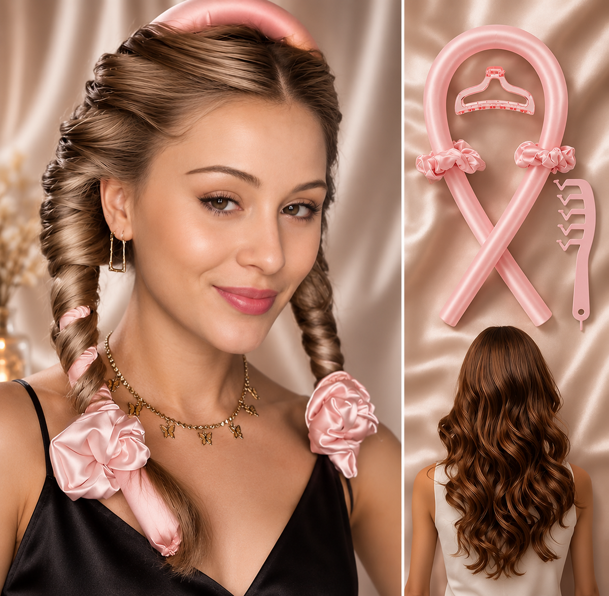 DreamCurl – Heatless Overnight Curl Set