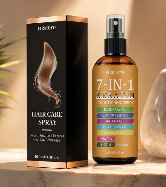 VelvetMist 7-in-1 Keratin Spray - Product and Box