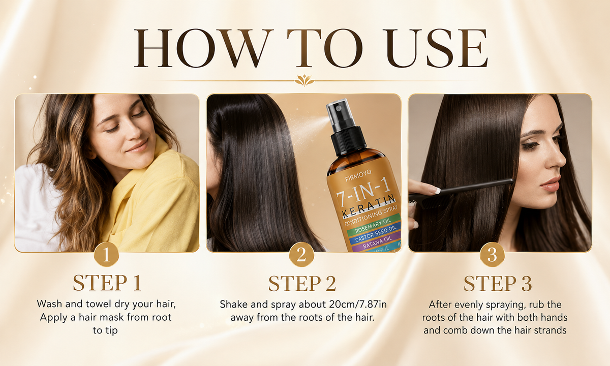 VelvetMist – 7-in-1 Keratin Spray