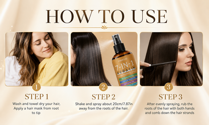 VelvetMist – 7-in-1 Keratin Spray