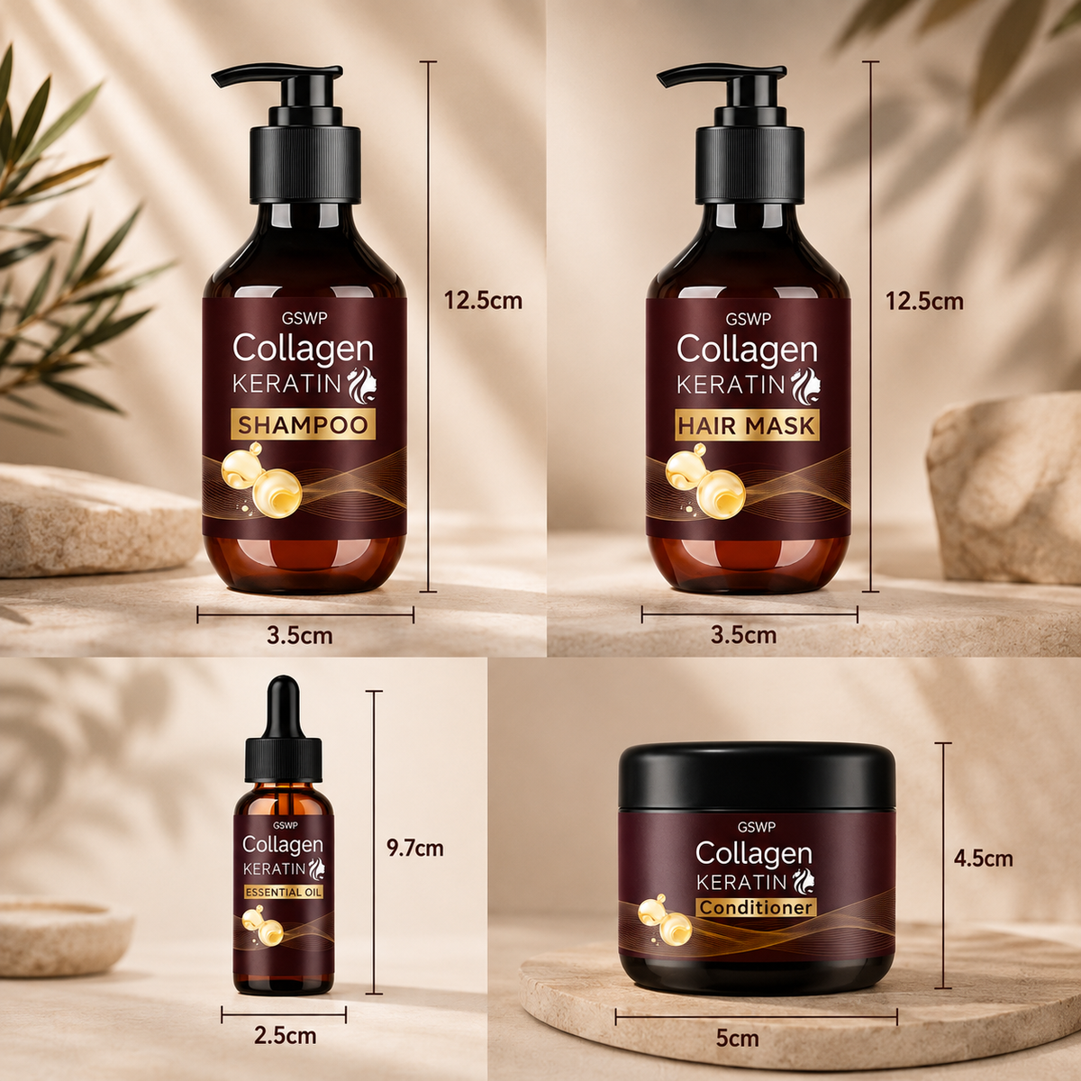 SilkRevive - Product dimensions