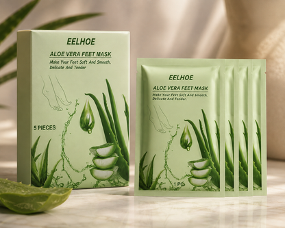 SoleSilk Aloe Vera Foot Mask - Box and sachets