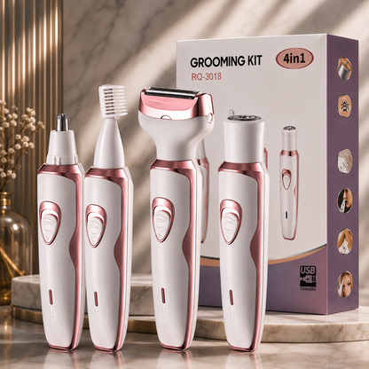 SilkTrim Pro – 4-in-1 Women's Grooming Kit