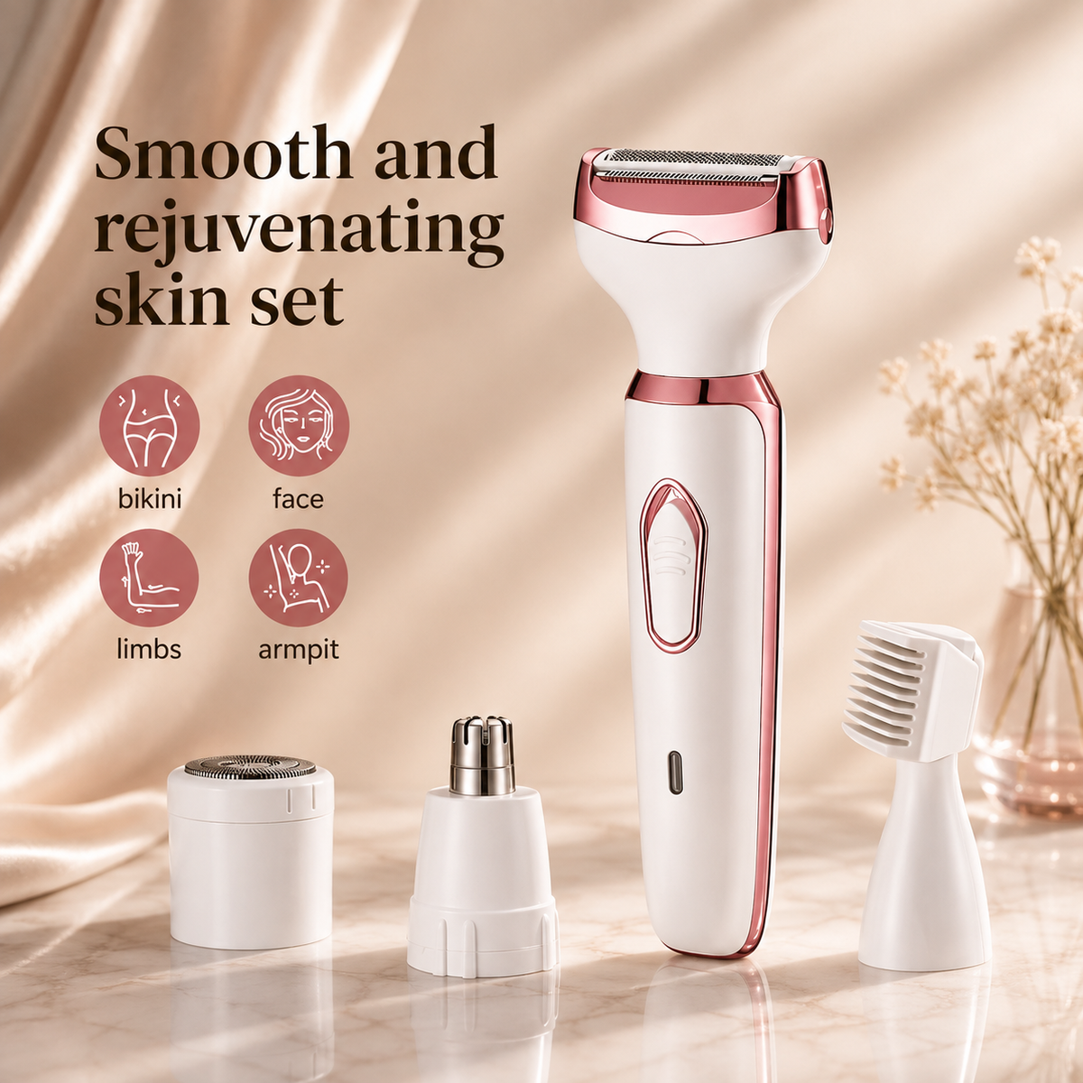 SilkTrim Pro – 4-in-1 Women's Grooming Kit