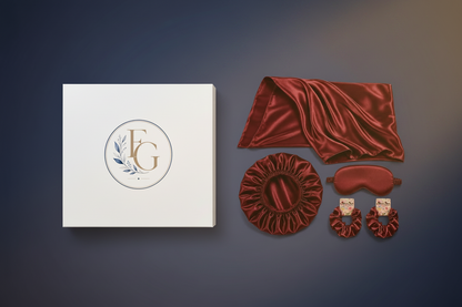 DreamSatin – 5-Piece Satin Look Sleep Set
