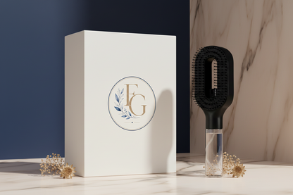 DewBrush – 2-in-1 Misting Detangle & Style Brush
